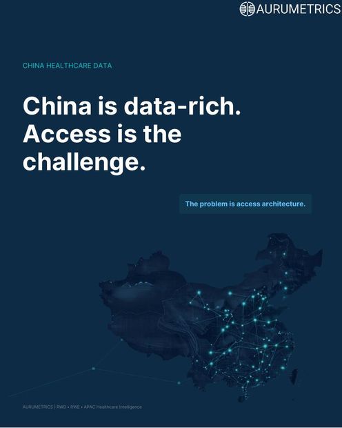China is data-rich. Access is the challenge.