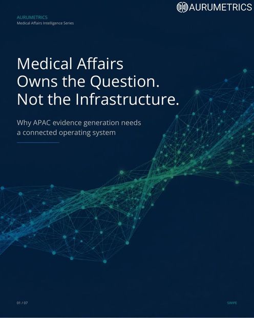 Medical affairs owns the question, not the infrastructure